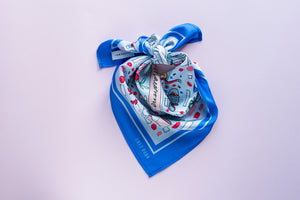 TOMCSANYI collection scarf (blue)