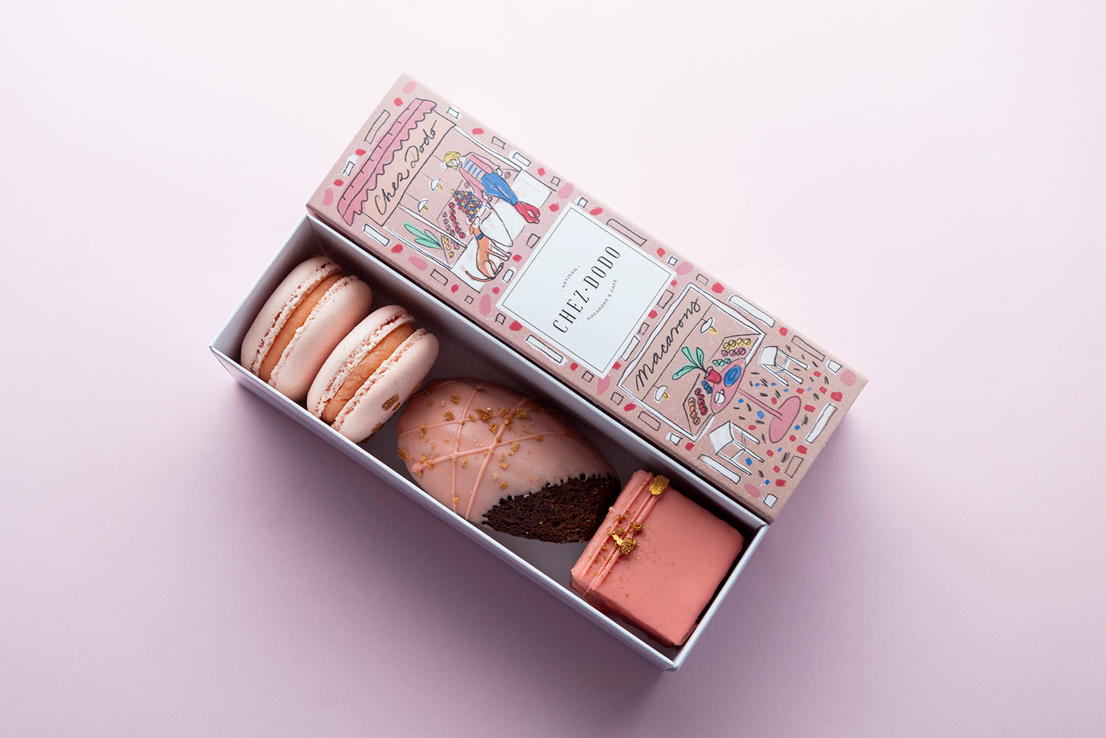 Punch dessert collection in gift box