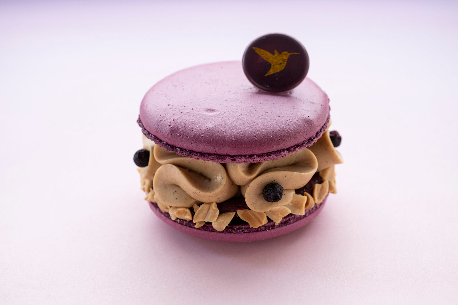 GIANT MACARON 'Myrtille'