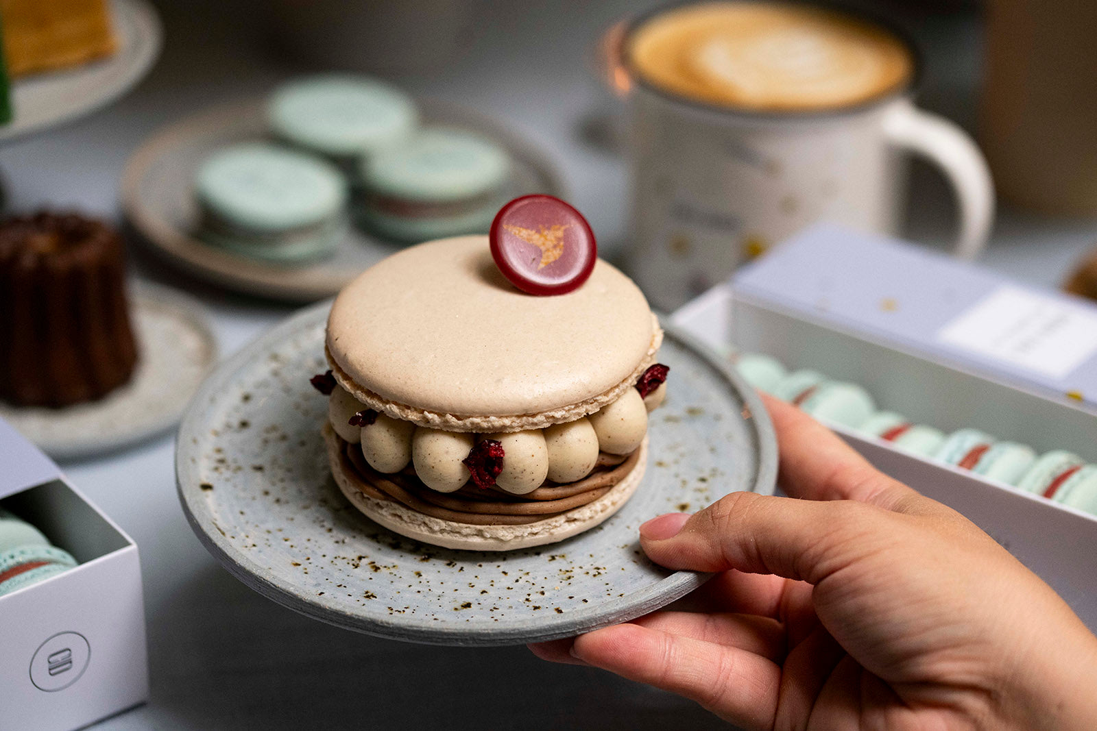 GIANT MACARON 'Céline'