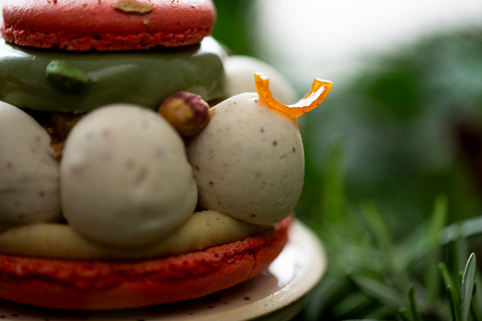 ÓRIÁSMACARON ‘Orange - Pistache’