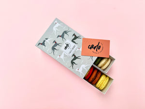 12-piece macaron selection in 'Petit Prince' gift box